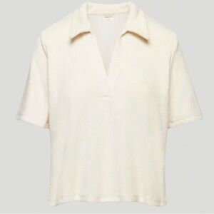 Aritzia Wilfred Free Terry Polo Tshirt